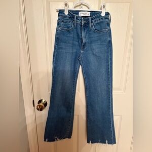 Just Black Women's Flare Jeans in Deep Blue